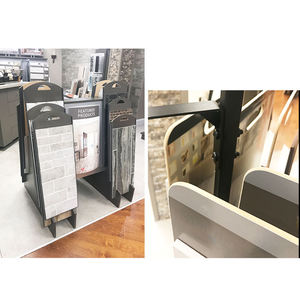 Fábrica <span class=keywords><strong>de</strong></span> <span class=keywords><strong>Metal</strong></span> personalizado portátil mármol cerámica visualizador granito muestra cuarzo suelo <span class=keywords><strong>de</strong></span> <span class=keywords><strong>madera</strong></span> mosaico azulejo tablero <span class=keywords><strong>de</strong></span> exhibición - Product Image 4