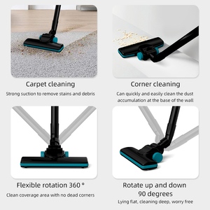 Tùy Chỉnh Màu Sắc Lớn Hút Hộ Gia Đình Dây Cầm Tay Dọc Thanh Máy Hút Bụi Thiết Kế Mới Cuộc Sống Lâu Dài Nóng Có Dây Pin Xe Khô - Product Image 6