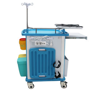 핫 세일 의료 다기능 모바일 병원 ABS 플라스틱 약물 카트 비상 트롤리 - Product Image 3