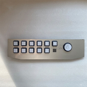 Trắng Vòng Tròn Màu Xanh Nhựa 2.2 Inch 10 Pcs Pog Bắt Đầu Nút Cho Pog Trò Chơi Có Kỹ Năng Máy - Product Image 6