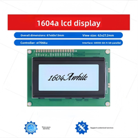 Módulo de Pantalla LCD de Caracteres con Retroiluminación LED, Controlador IC ST7066U, Película STN 1604A, 16P 5V, para Computadora Industrial, Multi-idioma