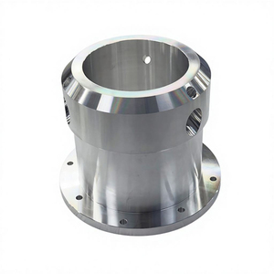 Composants d'équipement industriel : Boîtier de cylindre à bride en aluminium usiné sur commande CNC (OEM) - Product Image 3