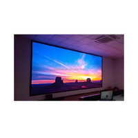 Panneau LED intérieur à faible consommation d'énergie P0.6, écran LED couleur HD pour studio et salle de conférence
