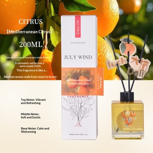 Difusor de Aromas con Varillas de Ratán de 200 ml, Variedad de Aromas, Ambientador para el Hogar con Caja de Empaque - Product Image 6