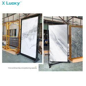 Panel de cerámica giratorio para sala de exposición, nuevo estilo, placa de sistema de granito, pizarra, piedra de metal para azulejos - Product Image 5