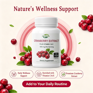 Capsules végétales d'extrait de canneberge OEM ODM sous marque privée avec vitamines C et E, complément alimentaire antioxydant pour le bien-être quotidien - Product Image 4