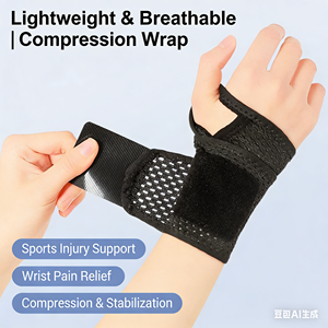 Protector de Muñeca Transpirable, Protector y Estable con Vendaje Elástico a Presión, Adecuado para Deportes y Fitness, Previene Esguinces - Product Image 5