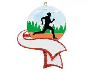 Personalizzato Swimmer Ornament Swimmer Girl/Boy Christmas Ornament decorazioni per piscine Team