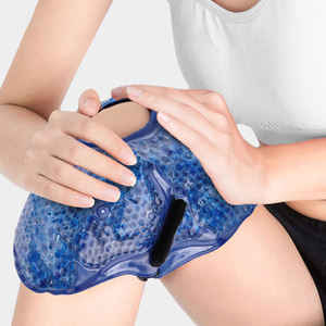 Pembalut Lutut Es dengan Gel Beads, Laris Manis, Dapat Digunakan Kembali, Elastis, untuk Mengurangi Pembengkakan & Meredakan Nyeri - Product Image 1