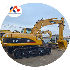 Excavatrice sur chenilles Caterpillar 320CL fiable pour les travaux de terrassement agricoles avec moteur, boîte de vitesses et pompe - Product Image 1