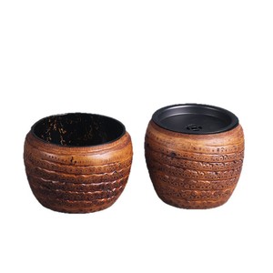 Bamboo Tea Scoop And <b>Spoon</b> Set Hand Polished Traditional Chinese Style Round Shape <b>Coffee</b> Tea Tools - Product Image 5
