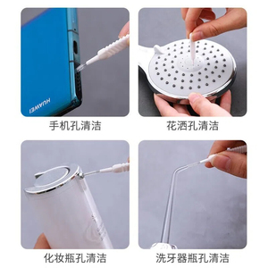 Mini Spazzola per Pulizia Fughe e Fori, Multiuso per <span class=keywords><strong>Doccia</strong></span> e Bagno, Gadget per la Pulizia Domestica - Product Image 3