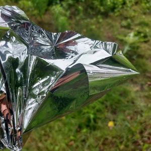 LFEDC selimut ukuran besar, 210*160CM luar ruangan mendaki berkemah darurat penggunaan termal <span class=keywords><strong>Foil</strong></span> SOS emas Silverty penyelamatan ukuran dewasa - Product Image 6