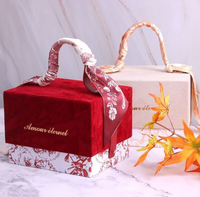 Valise en papier pour cadeau de mariage 10 pièces, boîte d'emballage cadeau pour bébé, valise décorative en forme de carton avec poignée