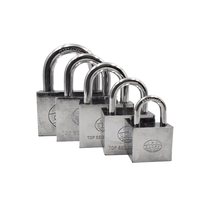 Cadenas électronique chromé de tiroir de sac à clé carrée de 40mm avec serrure à lame de feuille pour l'utilisation de porte