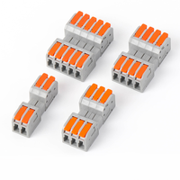DF-2604D Stecker und Buchse Spleißbarer Draht verbinder Hebel mutter Quick Connect Fast Spring Wire Connector