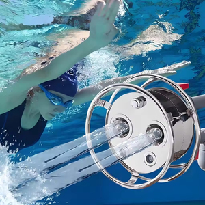 Xách tay thiết kế mới hồ bơi máy bay phản lực bơi nhà counterflow đào tạo thiết bị với máy bơm nước Counter-current bơi thiết bị - Product Image 2