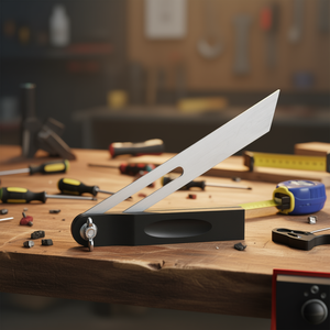 Escuadra ajustable con mecanismo de bloqueo para trabajos de medición y traslado de precisión - Product Image 3