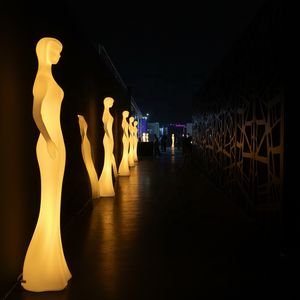 Lampada da Terra LED Myyour <span class=keywords><strong>Penelope</strong></span>, Stile Nordico Creativo di Lusso, per Negozi di Abbigliamento e Sfilate di Moda - Product Image 2
