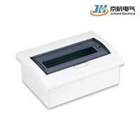 Boîte de distribution électrique intérieure JInhand PZ30, panneau de distribution, matériau ABS ignifuge, IP3X, serrure électromagnétique 6