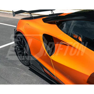 Artura to Amans Style Visible Carbon Fiber <b>Side</b> Skirt For Mclaren Artura 2023+ - Product Image 5