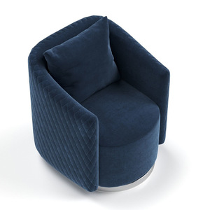 Canapé individuel minimaliste italien, <span class=keywords><strong>fauteuil</strong></span> en tissu de luxe léger nordique, design moderne et épuré <span class=keywords><strong>pour</strong></span> salon et bureau de vente, idéal <span class=keywords><strong>pour</strong></span> la maison - Product Image 3