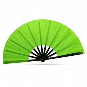 Abanico Plegable de Bambú Grande de 13 Pulgadas con Impresión Personalizada y Logotipo - Product Image 6