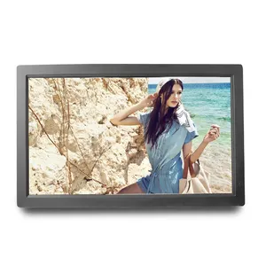 2024 DPF1850 wide viewing angle LCD desktop and wall mount 18.5 inch big size digital photo frame picture frame