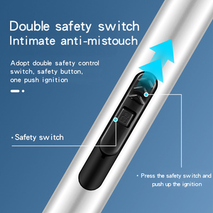 JL852-2 Vente en gros Briquet électrique Briquet à bougie Coupe-vent BBQ Camping Briquet à arc rechargeable par USB pour un usage domestique en plein air - Product Image 4
