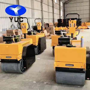 Multifunctional Vibratory Ride Double Drum Roller Compactor Full Hydraulic Asphalt Roller