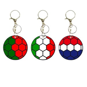 Porte-clés de football en silicone, motif ballon de football de dessin animé, emballage en boîte, cadeau décoratif, fabriqué en Chine – Meilleure vente - Product Image 5