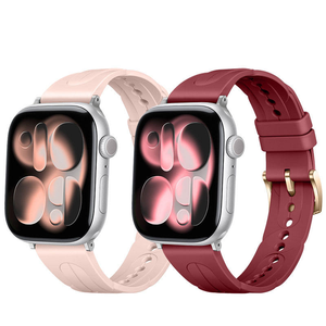 Correa de Silicona Impermeable OEM, Transpirable, Compatible con Apple Watch 11 10 9 8 - Product Image 1