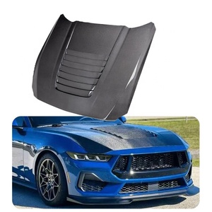 福特野马2024-2025汽车造型GT500风格碳纤维发动机罩 - Product Image 1