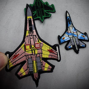 Su-35, J-20, 및 미 F-22 전술기 자수 패치 뱃지 - Product Image 3