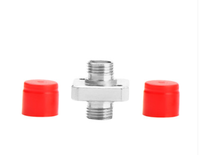 Adaptor Serat Optik FC UPC Duplex FC Coupler Panel Mount Connector untuk Peralatan Jaringan