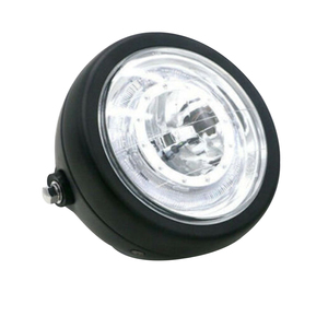 Grille de phare LED rétro de haute qualité, 1 ensemble, supports de montage latéral, pour moto, <span class=keywords><strong>Cafe</strong></span> <span class=keywords><strong>Racer</strong></span>, vente en gros, - Product Image 6