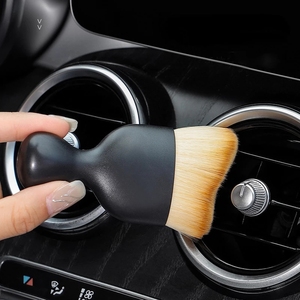 Petit détail brosse de lavage de voiture douce automobile intérieur brosses de nettoyage <span class=keywords><strong>climatiseur</strong></span> sortie d'air outil de nettoyage brosse pratique - Product Image 5