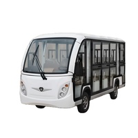 Autobús Turístico Eléctrico de 14 Plazas, Modelo de Venta Caliente, Autobús Eléctrico de Transporte Turístico Cerrado de China