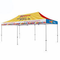 Logotipo publicitario de aluminio para exteriores, carpa con dosel de 10x10, carpa para eventos, carpa, dosel, carpas impresas personalizadas emergentes
