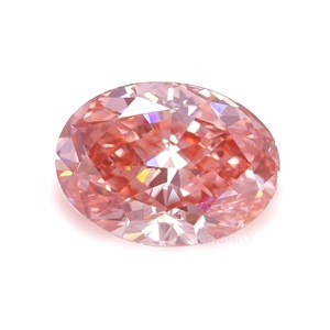Lab Grown Pink Diamond Oval Cut 1ct 2ct 3ct Synthetic Loose Diamond For Jewelry Making - Product Image 5