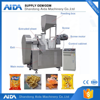Nouvelle machine extrudeuse à haute efficacité et respectueuse de l'environnement pour la fabrication de corn curls, Cheetos, Kurkure, Crunchi à usage commercial