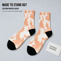 Chaussettes de sport personnalisées OEM pour adultes – Chaussettes de cyclisme sans couture, respirantes, à séchage rapide, absorbant la transpiration, résistantes aux déchirures, imprimées numériquement à pois