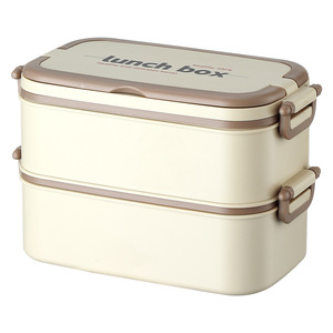 304 Stainless Steel Multi Layer <b>Lunch</b> <b>Box</b> Large Capacity Sealed Lid Portable <b>Insulated</b> For Students And Office Workers - Product Image 2