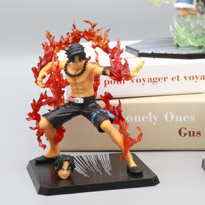 Venta caliente One Pieces Fire Fist Luffy Ace Demon <span class=keywords><strong>Slash</strong></span> Zoro Demon Wind Leg Sanji One Pieces Anime Figuras de acción - Product Image 4