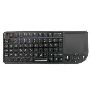 Mini Teclado Inalámbrico A8 con Control Remoto 2.4G, Retroiluminación de 7 Colores, Panel Táctil con Mouse Aéreo en Portugués, Árabe y Ruso para Android TV Box - Product Image 2