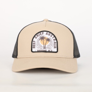 Gorra de malla de 5 paneles de alta calidad personalizada OEM, gorra de camionero para deportes y exteriores para pesca en la playa con logotipo de parche bordado, venta al por mayor - Product Image 2