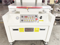 Máquina de serigrafía vertical plana multifuncional de gran oferta semiautomática UTSP4060 para caja de plástico, placa de plástico, Acrílico