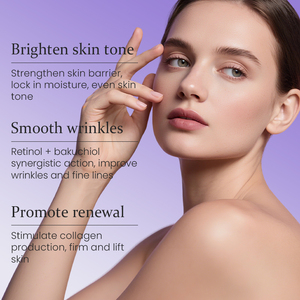 KORMESIC - Crema Facial Nocturna Iluminadora con Retinol y Psoralol, 60g, Cuidado Suave, Crema Coreana Orgánica Iluminadora, Marca Privada, Venta al Por Mayor - Product Image 2