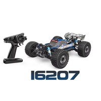 Voiture RC Buggy tout-terrain 2,4 GHz 1/16 Brushless 3S 4WD 62 km/h haute vitesse avec câble USB, véhicule télécommandé, jouet