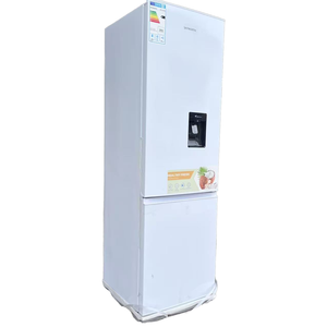 Réfrigérateur double congélateur basse température grande capacité 271L, à refroidissement par air, avec distributeur d'eau, sans givre, pour hôtels D - Product Image 1